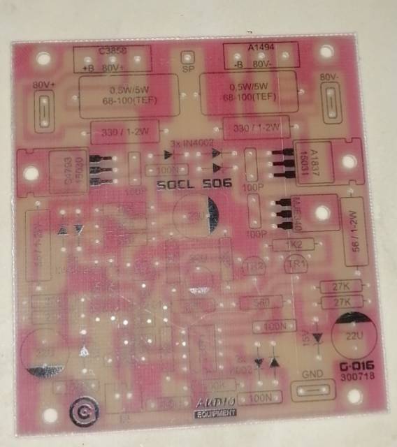 PCB SOCL 506, FIBER, PERTINAK