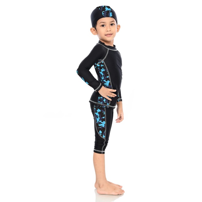 Baju Renang Wanita BAJU RENANG SETELAN DIVING /SELAM ANAK TANGGUNG - ANAK TK, M(T5D4) FASHION Baju R