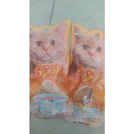 SUPER CAT TUNA&CHICKEN LOIN -30gr