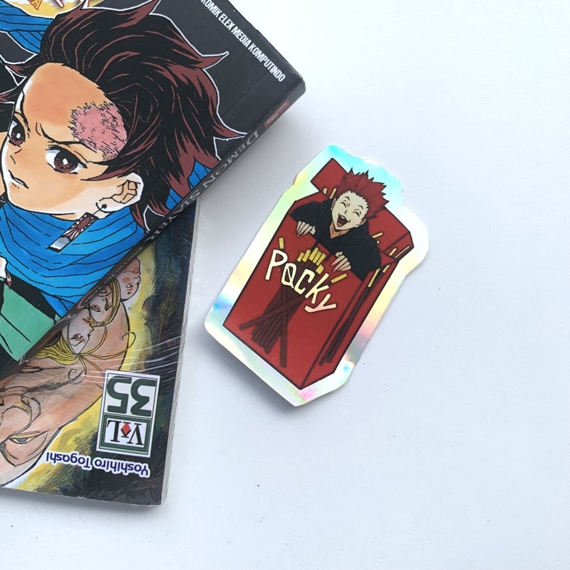 

Stiker Hologram Hikyu