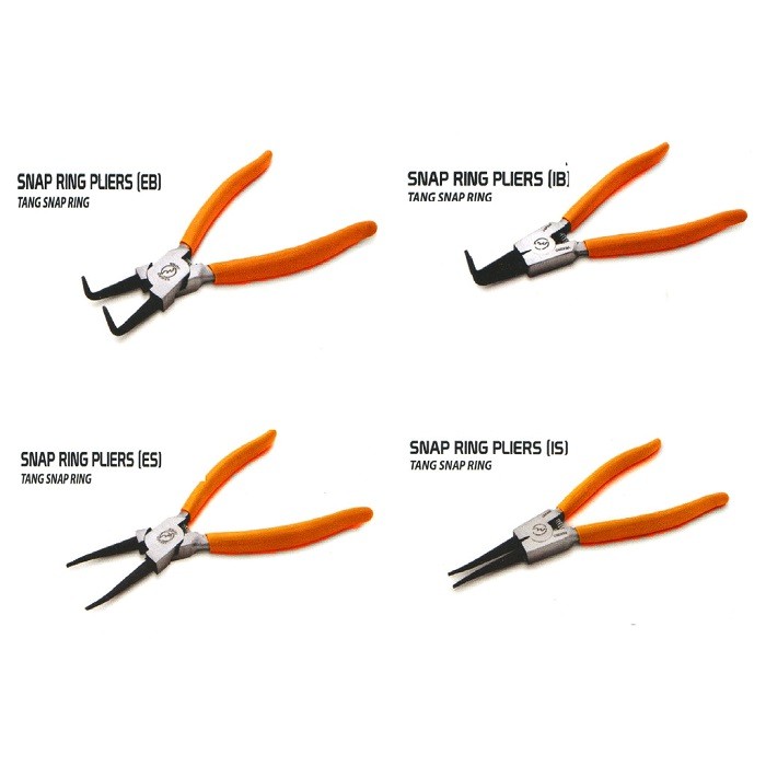 Transformer Circlip Pliers Set 4pcs - Snap Ring Tang Spi