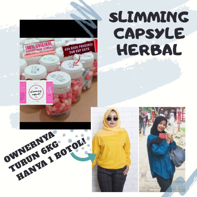 SLIMMING HERBAL /PELANGSING HERBAL/JAMU PELANGSING /SLIMMING CAPSULE/SLIMMING KAPSUL HERBAL