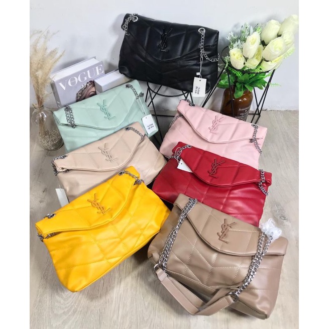Tas Shoulderbag Wanita YSL Tas Bahu Import 036