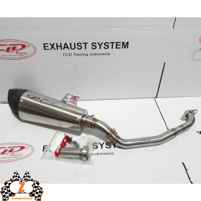 Knalpot Nmax 150 CLD Racing  Shark Series