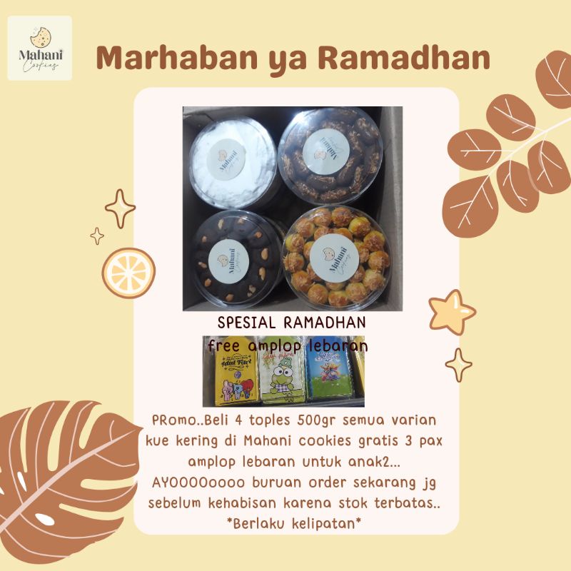 

NastarWismanPaketD4toples500grGratis3pakAmplopThRLebaranAnak