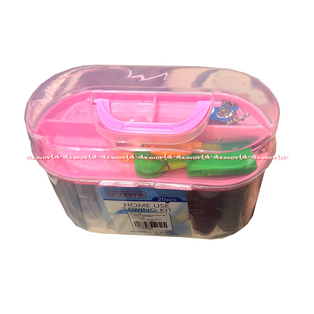 Arthome Home Use Sewing Kit 20Pcs Peralatan Menjahit Set Dengan Benang