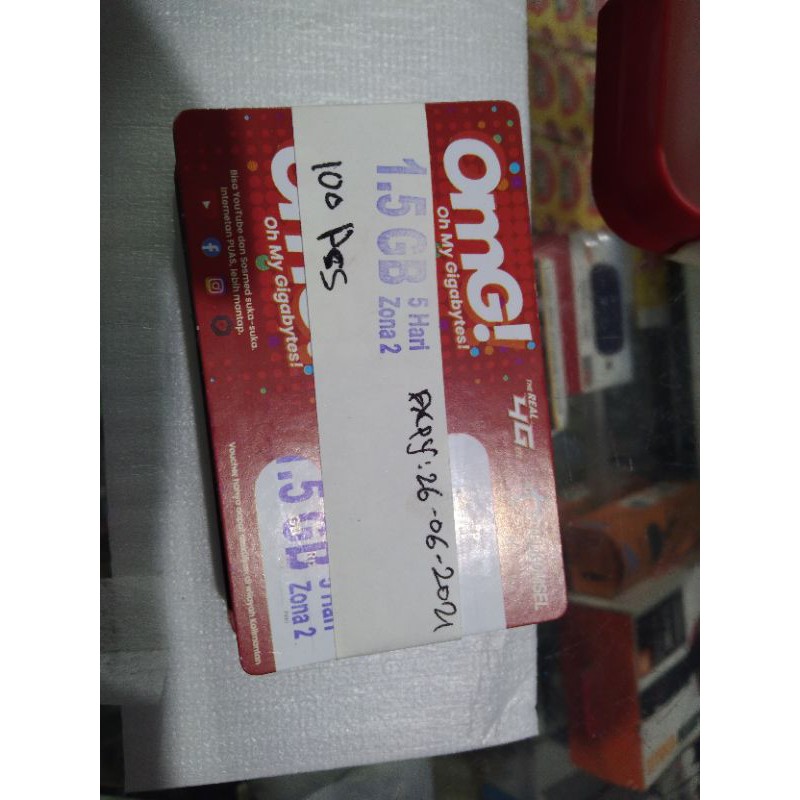 VOCHER OMG ZONA 2 KALIMANTAN SULAWESI