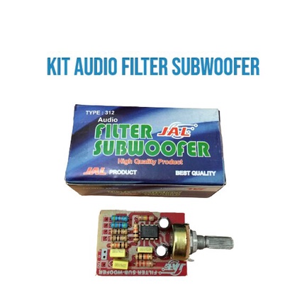 KIT DRIVER FILTER SUBWOOFER TYPE 312