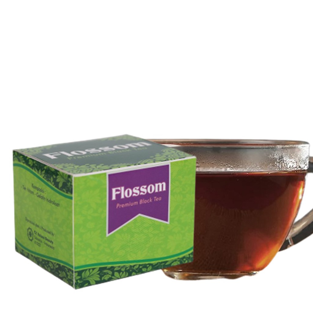 

Teh Penurun Berat Badan - Flossom isi 15 saset X 2 gram