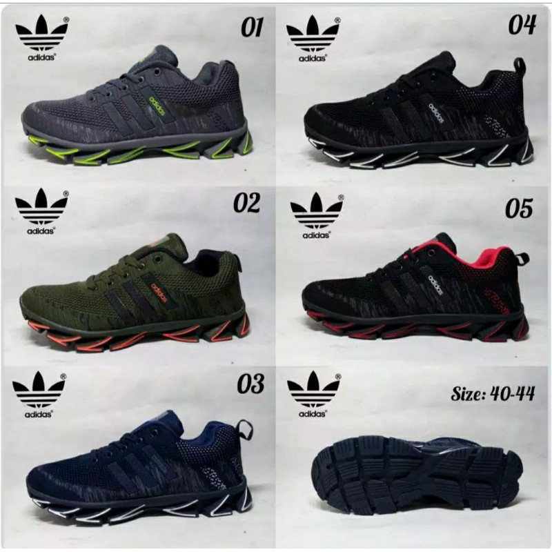 Sepatu Outdoor Pria Adidas-Sepatu Adidas Springblade Sepatu sneaker pria