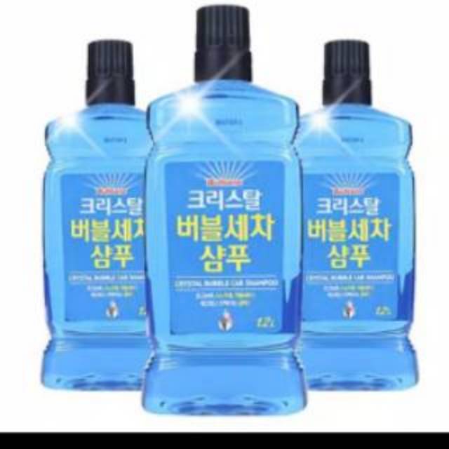 Bullsone - Crystal Bubble Shampo. Shampo mobil