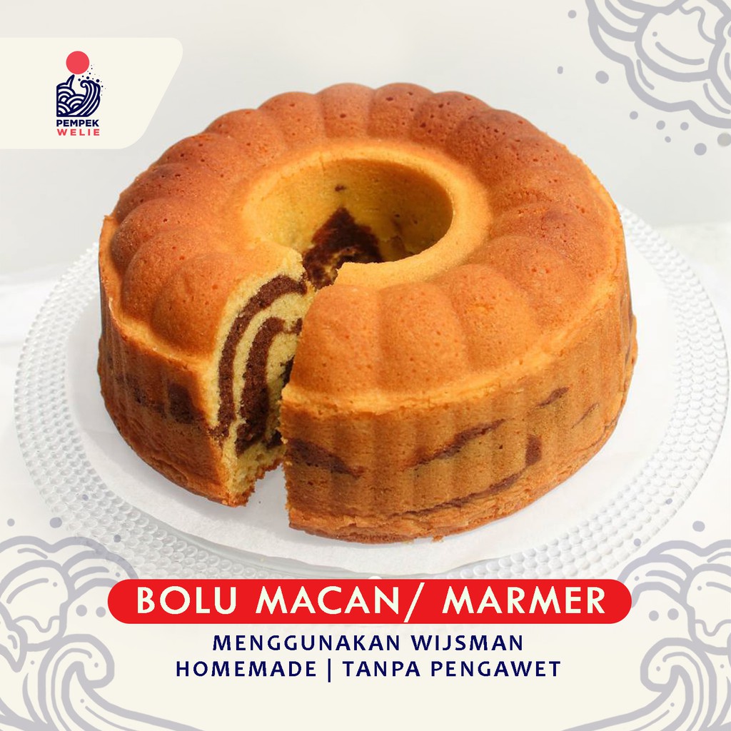 

BOLU MACAN/ BOLU MARMER/ MARMER CAKE WIJSMAN BANGKA BY PEMPEK WELIE