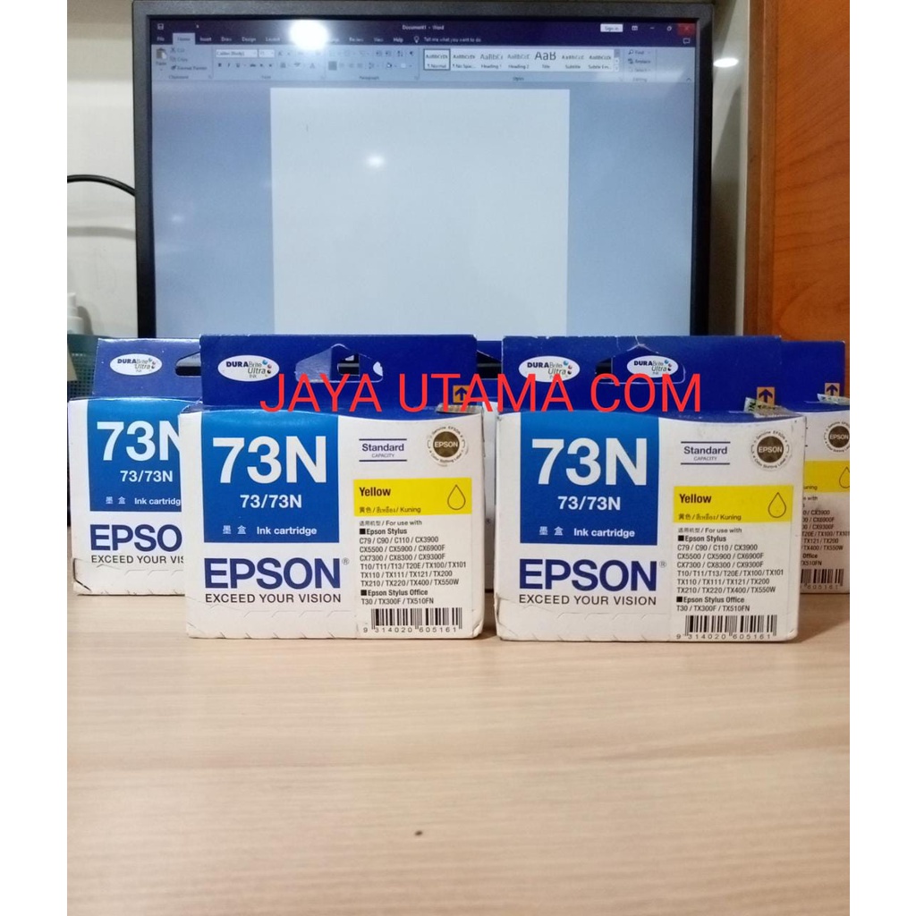 TINTA EPSON 73N YELLOW ORIGINAL (EXP)