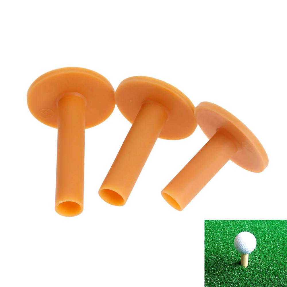 NICKOLAS1 Golf Tees 5pcs Latihan Pemula Golfer Trainer Aids Rubber Tee