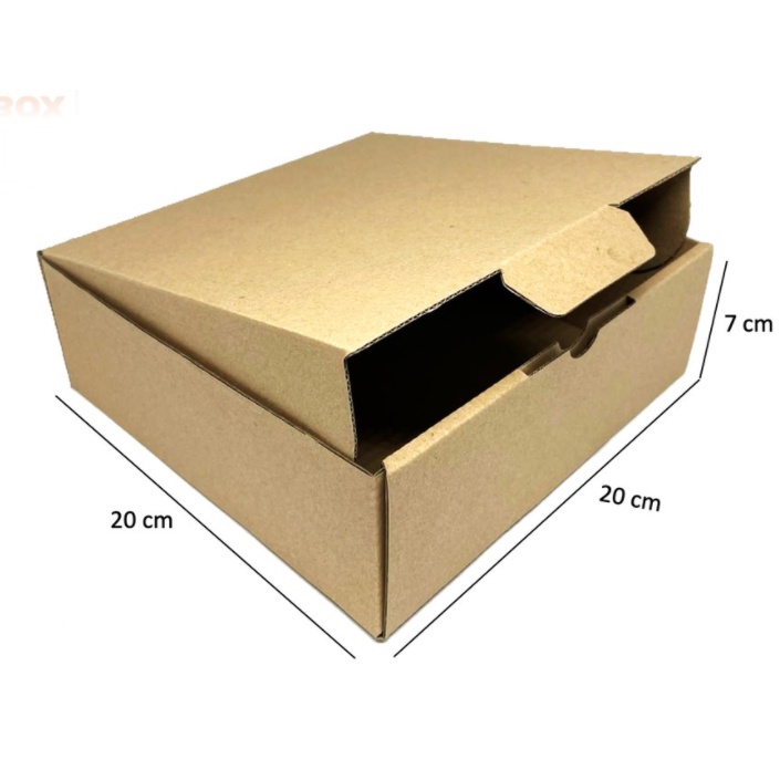 

Kardus 20X20X7 cm....Die Cut kotak Kue tart -aksesoris-dll