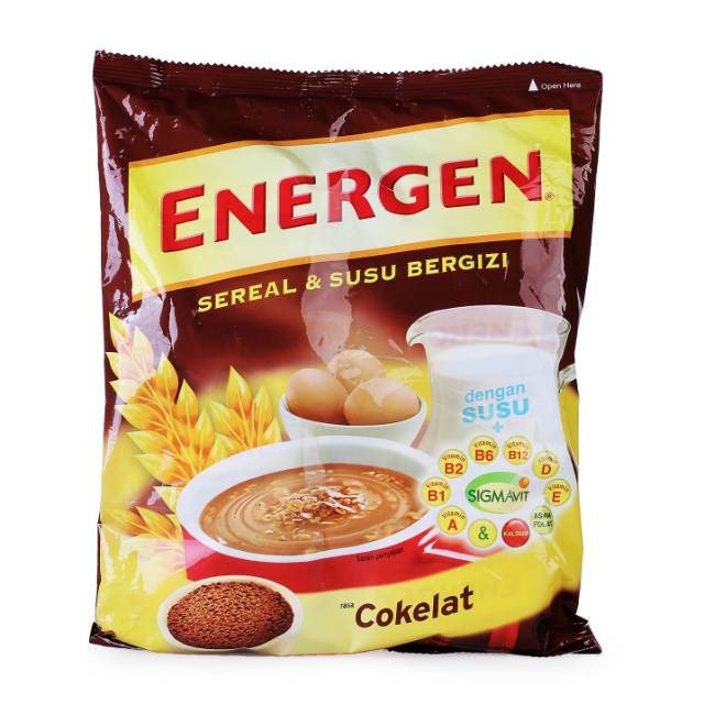 

ENERGEN SEREAL DAN SUSU BERGIZI 1PACK 20SACHET