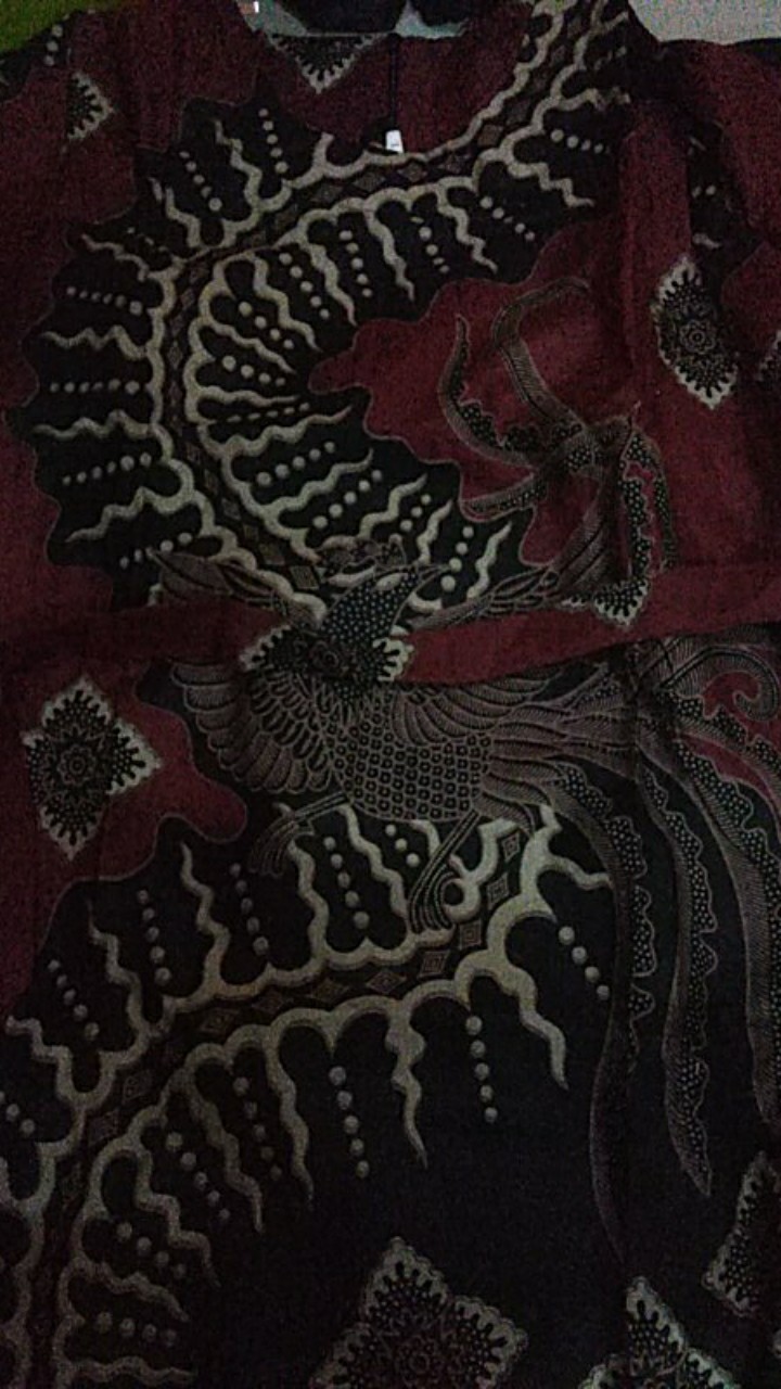 Atasan Batik Wanita Kerja Kantor Ori Shabirah Batiksolo Blouse Blusebatik Batikmodern .