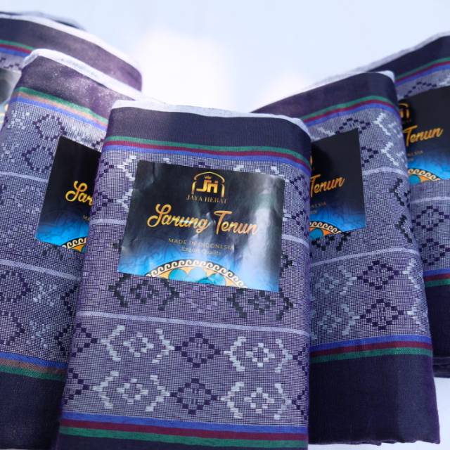 SARUNG TENUN DEWASA BHS MURAH UNGU LAVA DS PURPLE