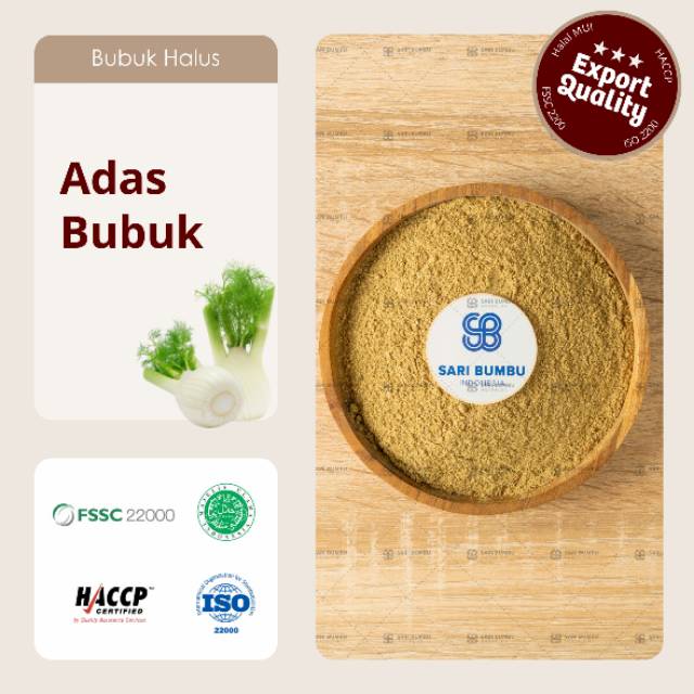 

Adas bubuk / fennel powder 250 gram