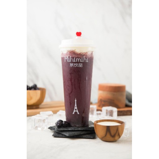 

Mihimihi Cloudy Smootea Series Very Berry (Blueberry+Tea+Cheese) 700ml