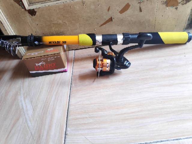 Set reel  DAIDO Simura joran panjang 3.6 meter