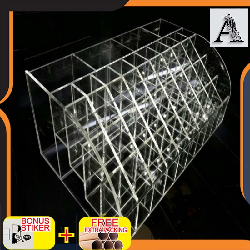 

Grosir acrylic tempat lipstik & brush