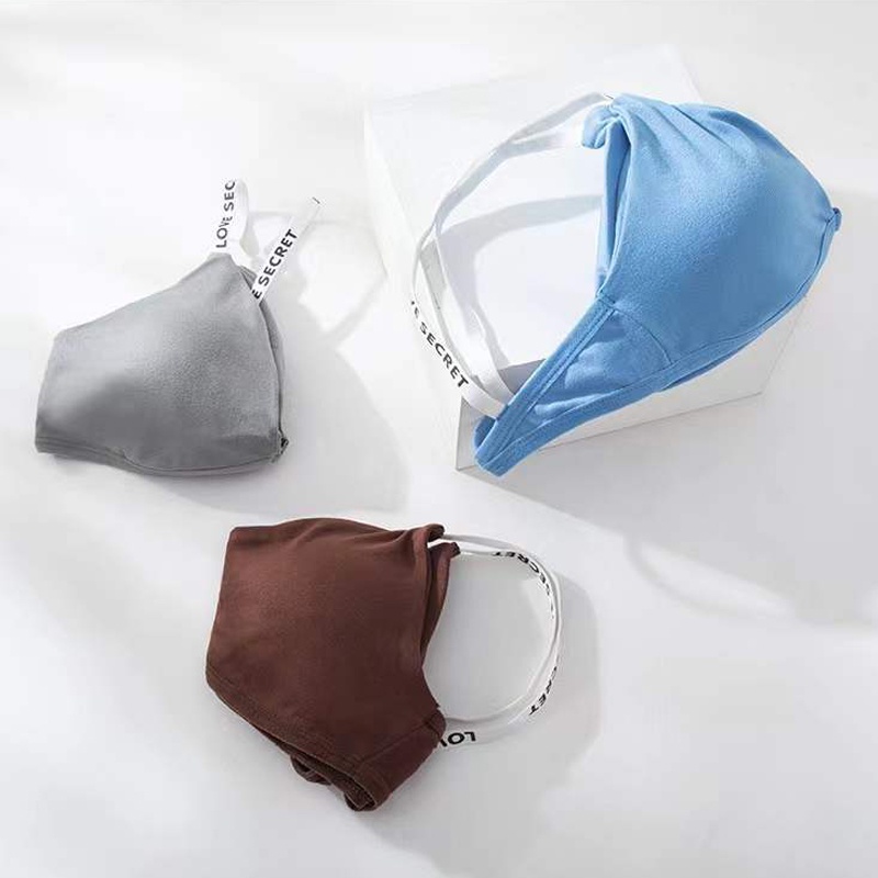 Bra Sexy Wanita Cup Open Front Kancing Depan Tanpa Kawat Adjustable Import