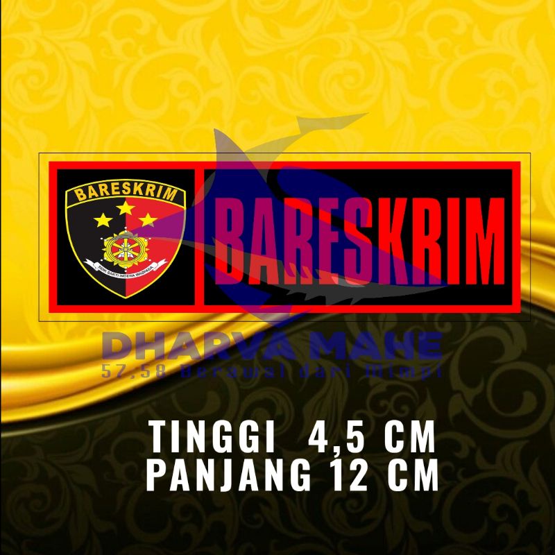 

Bareskrim, Stiker Bareskrim, Reskrim, Stiker Polsek, Stiker Polres, Stiker polda, Stiker Polisi .
