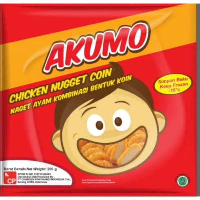 ✨ FSFF ✨  [Instan] Akumo Chicken Nugget Coin 200g 250g
