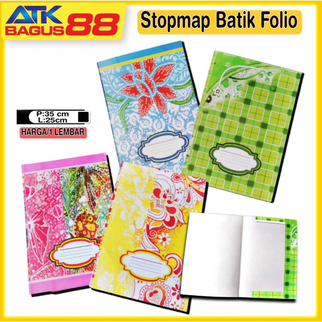 STOP MAP BATIK FOLIO