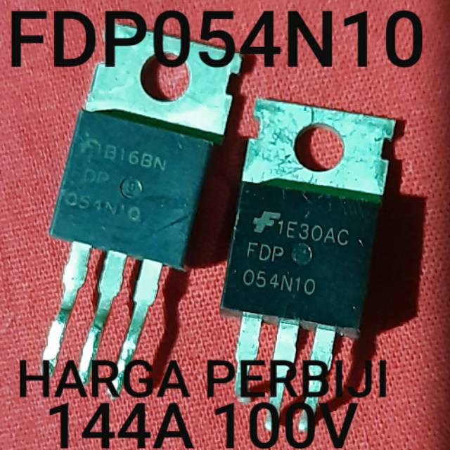 MOSFET FDP054N10 FDP 054N10 ORIGINAL CABUTAN 144A 100V