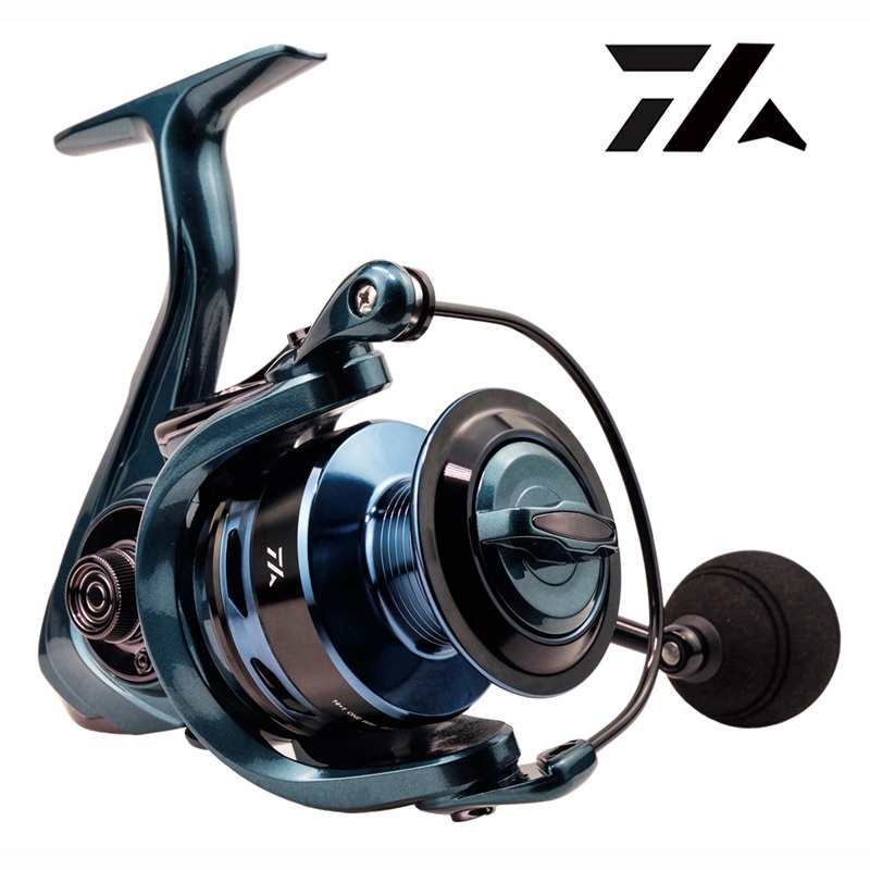 TA Reel Pancing Spinning Fishing Reel 14+1 Ball Bearing 5.5:1 - D3000 - Black