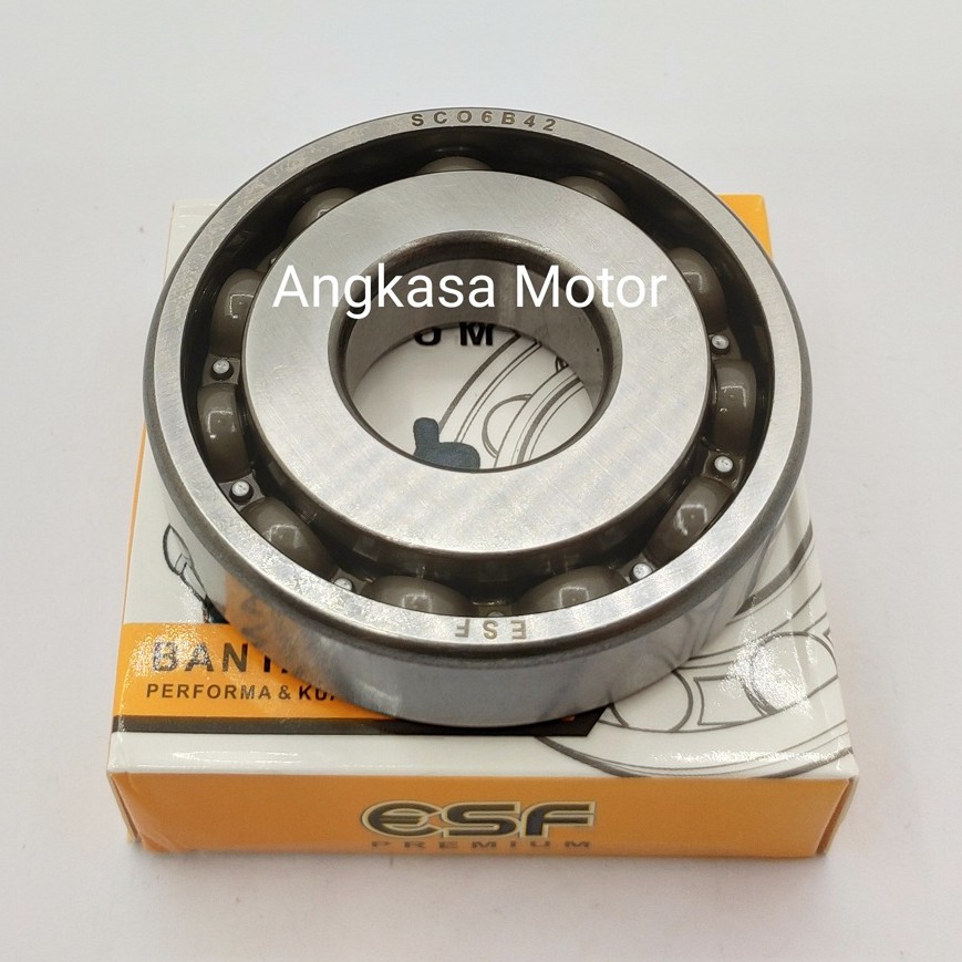Laher SC06B42 KRUK AS CRANKSHAFT HONDA TIGER NEOTECH Bearing Bering SC 06B42 ESF PREMIUM