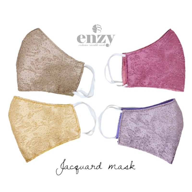 masker jacquard masker undangan masker pesta