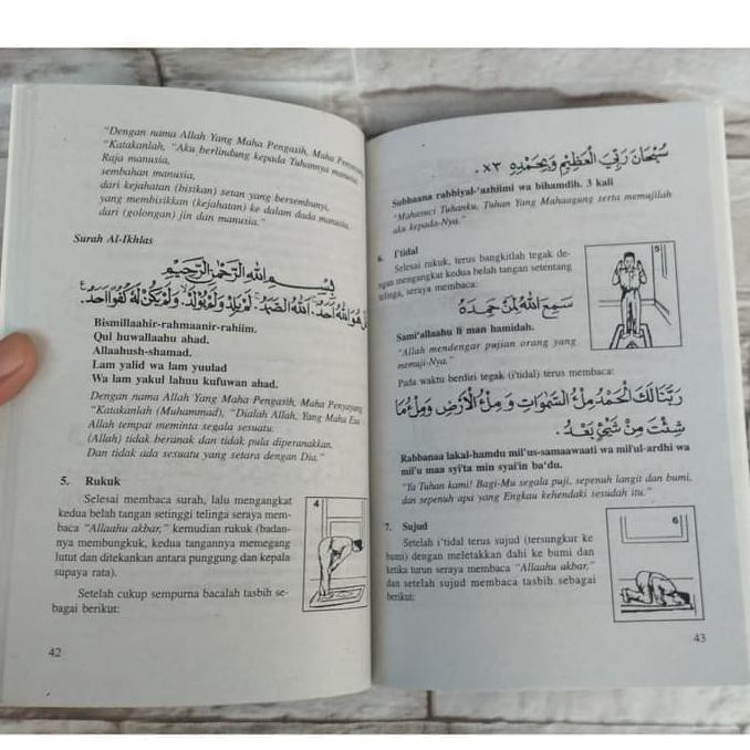 Buku Risalah Tuntunan Shalat Lengkap Cara Urutan Bacaan Sholat Solat Shopee Indonesia