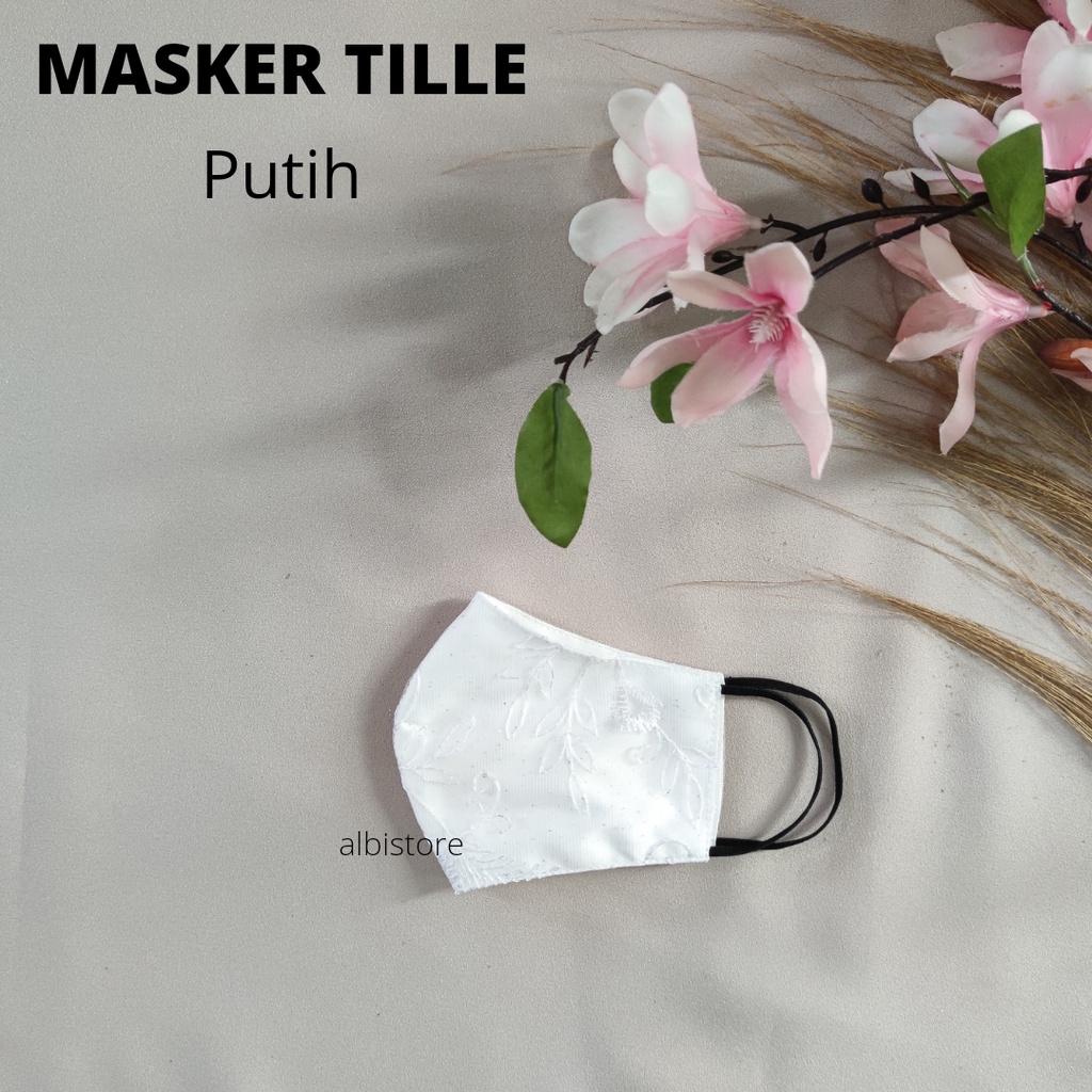 MASKER TILLE KONDANGAN NON HIJAB