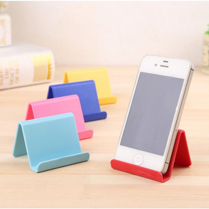 Stand Holder Persegi Aksesoris HP Android Kekinian Phone Holder Plastik Murah Stand Holder HP / Penyangga HP / Sandaran HP / Dudukan HP / Stand HP / Holder HP Tablet Taplet Handphone Hape HP39