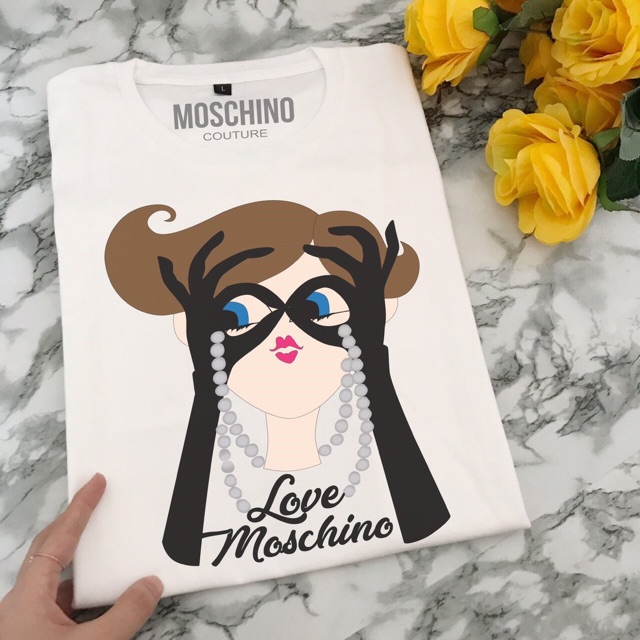 Kaos Love Moschino Import Hong Kong / Branded Tee / Tshirt