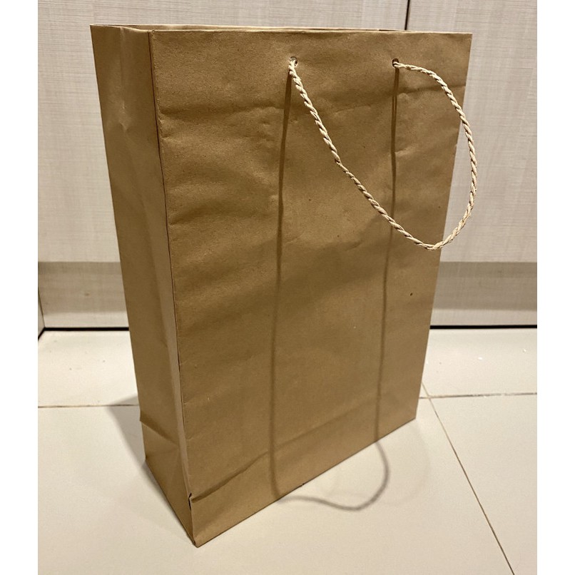 Jual Paper Bag Polos Cokelat / Tas Kertas Coklat | Shopee Indonesia