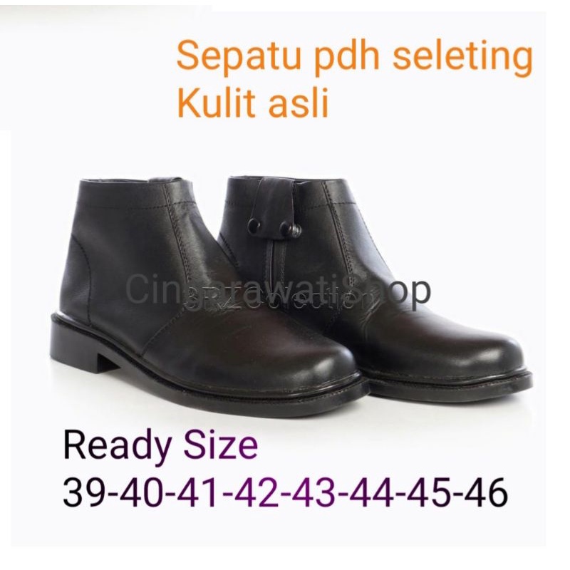 Jual Sepatu Pdh Seleting Sepatu Dinas Tni Polri Security Satpam Sepatu