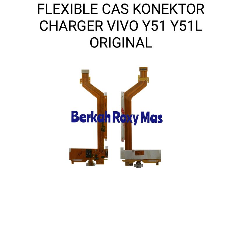 Flexible Flexible Cas Konektor Conektor Charger Vivo Y51 Y51L Original