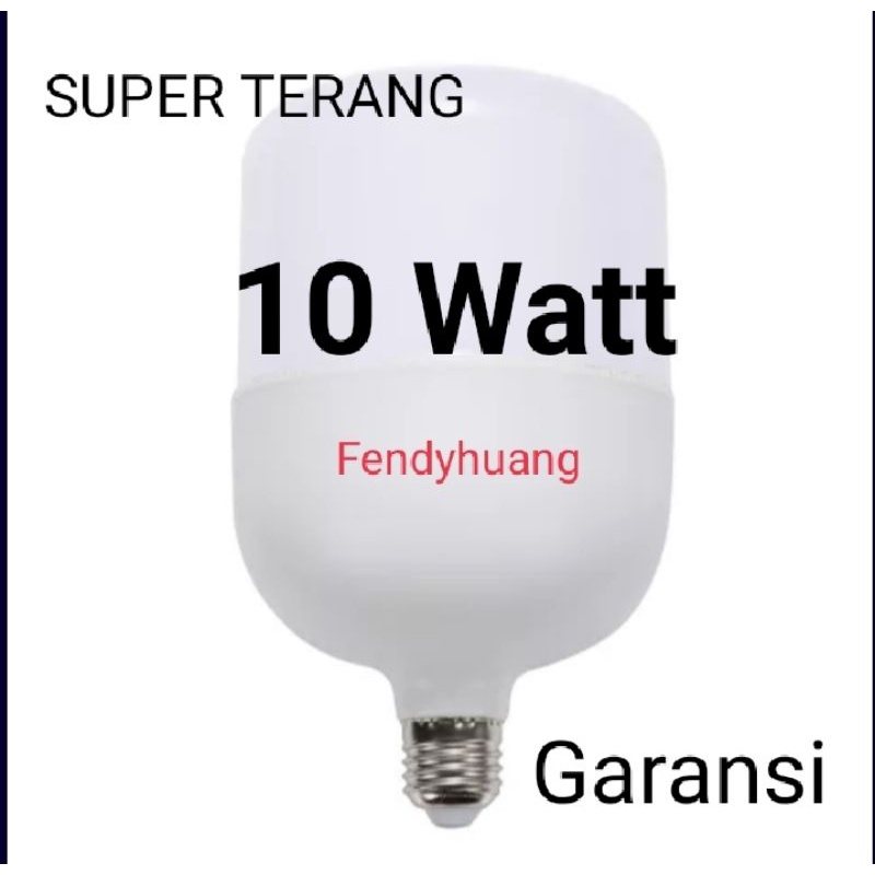 Htt lampu LED 10 Watt 10 Watt /  lampu LED botol kapsul tabung (lampu garansi)
