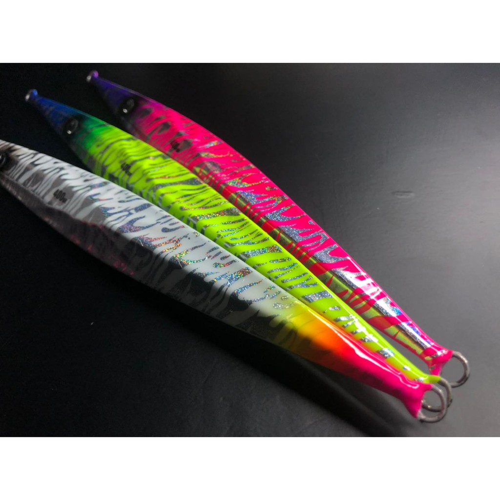 Metal Jig 400g Diamond Nozomu Series GID BIRU