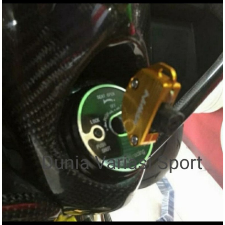 Ttup Cover Gantungan Kunci Nmax 155 Black Diamond Original