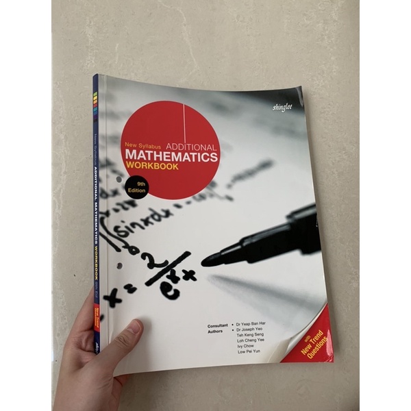 additional mathematics shinglee workbook
