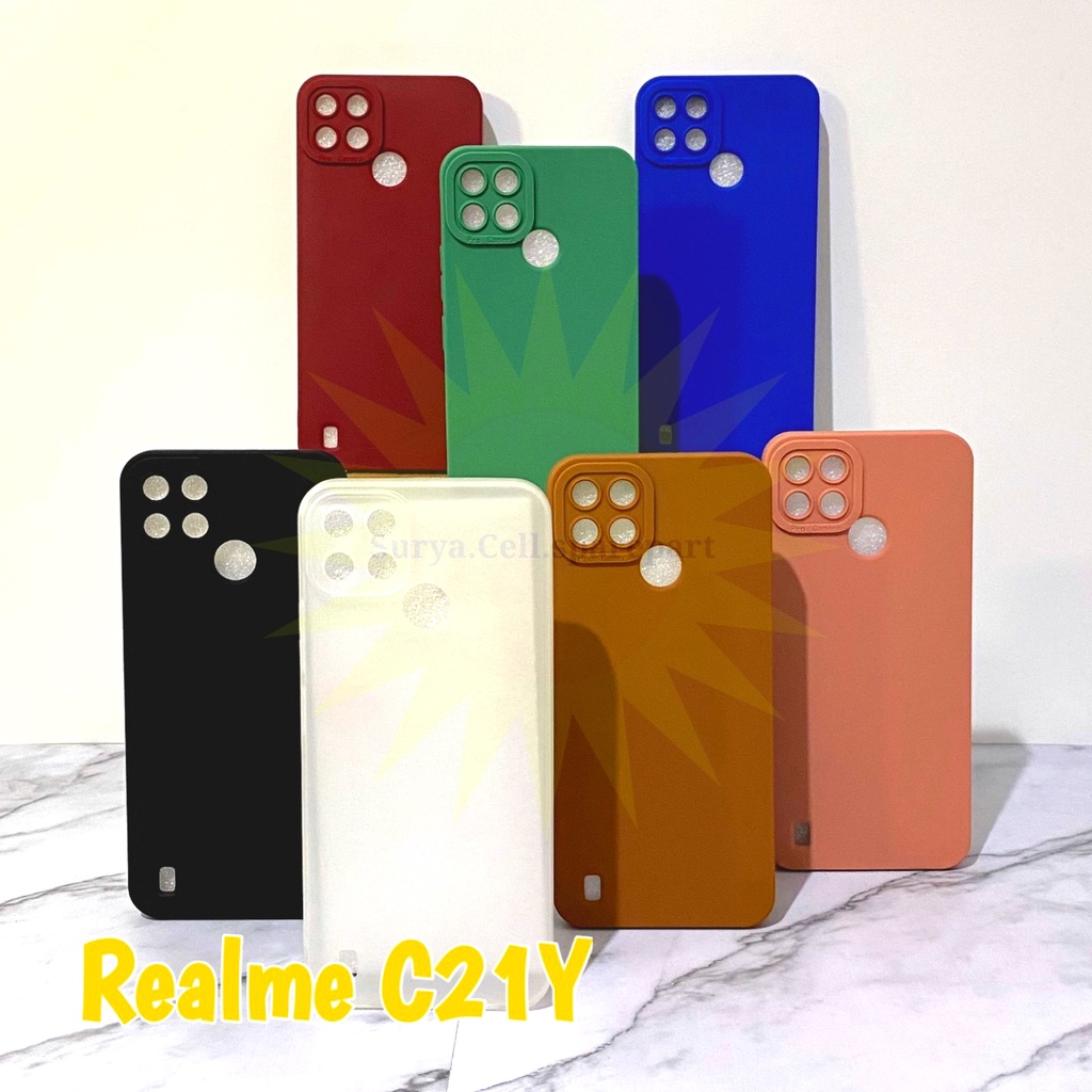 Case Slim Matte Pro Camera Realme C21Y - SC