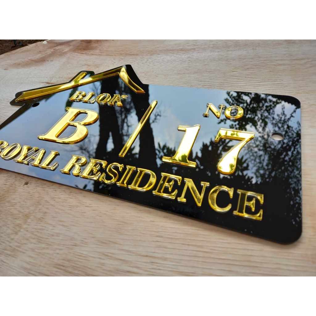 NOMOR RUMAH AKRILIK ACRYLIC PREMIUM SERIES