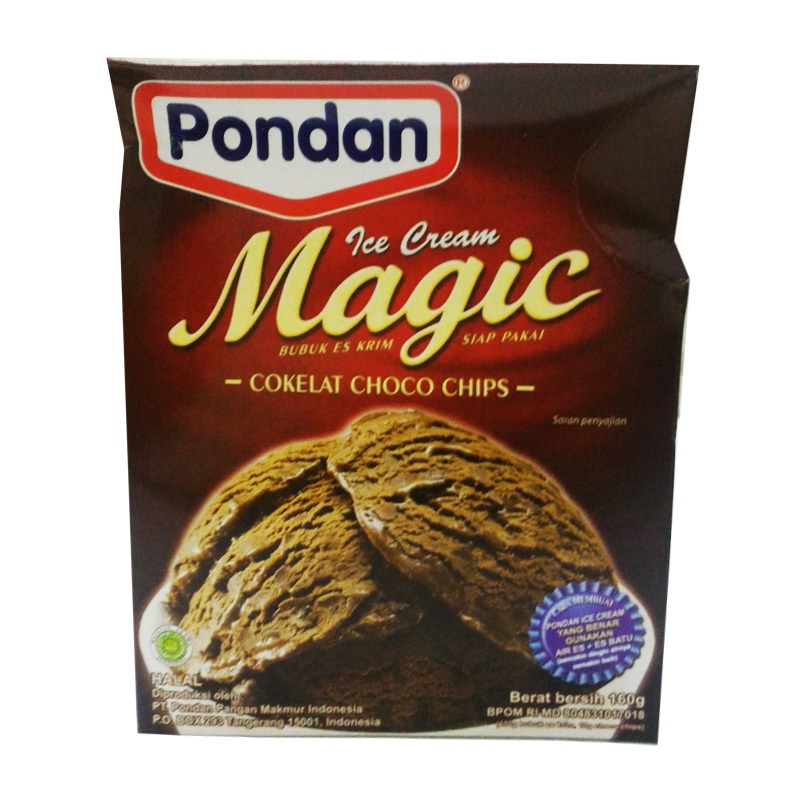 

Pondan Bhn Ice Cr Magic Cklt 160Gr