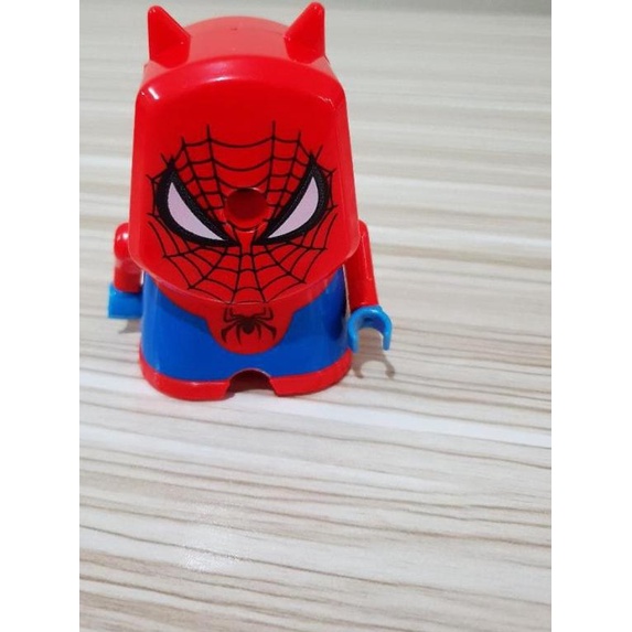 

Ω Serutan SPIDERMAN - Rautan Meja Putar Asah Pensil Karakter Super Hero ♦