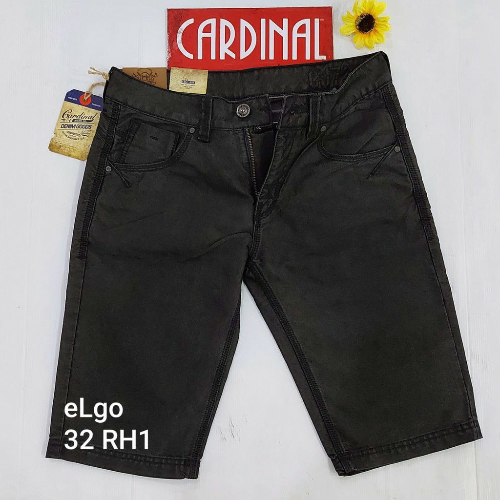 BB 32-RH CARDINAL JEANS CASUAL Celana ( REGULER FIT ) Pria Celana Pendek Original